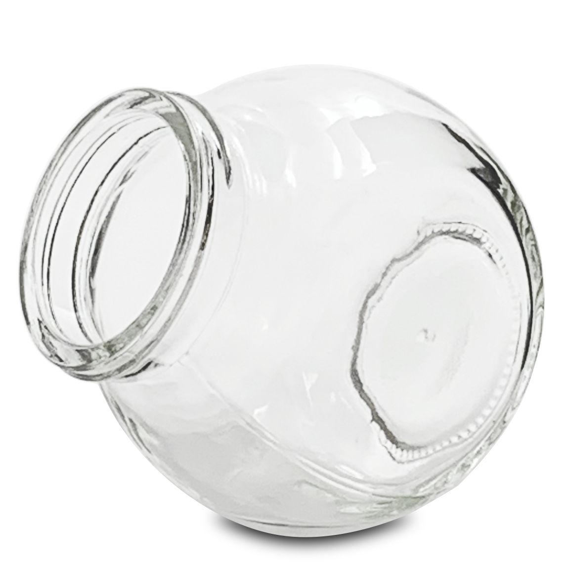 Tarro de vidrio inclinado de 150 ml al por mayor