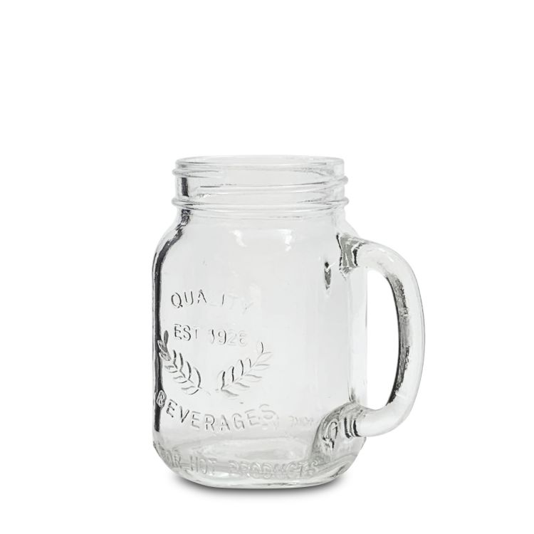 Frascos Mason de 375 ml con asas